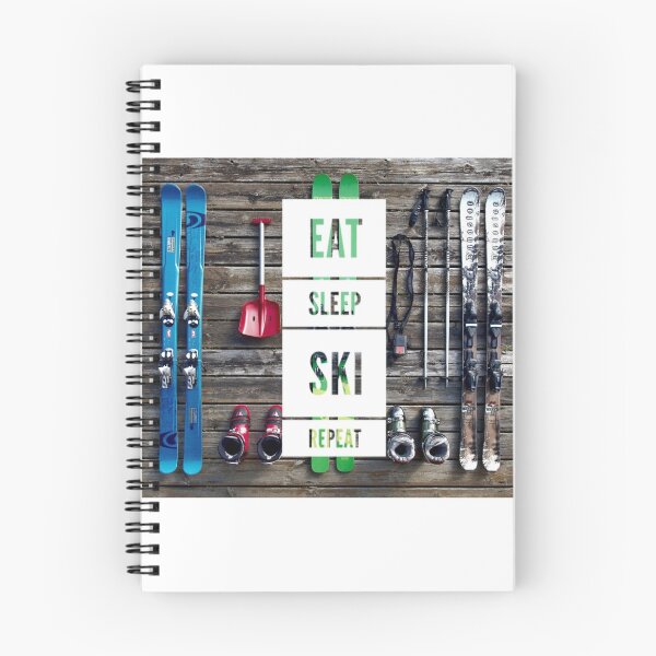 Item preview, Eat Sleep Ski Repeat  designed and sold by ApexDesigns1.