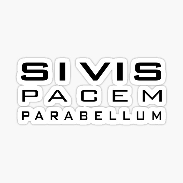 Artikel-Vorschau von Si Vis Pacem Parabellum, designt und verkauft von AmberSiraj.