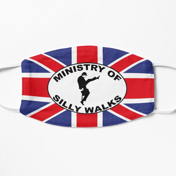 Ministry of silly walks Flat Mask