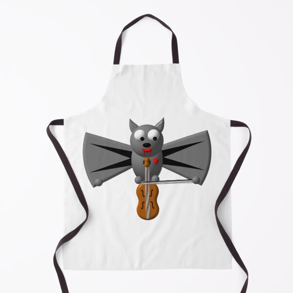 Item preview, Cute vampire bat playing the violin designed and sold by Artist4God.