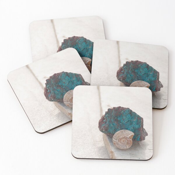 Item preview, Fossil And Chrysocolla Stone  designed and sold by Elena Ray.