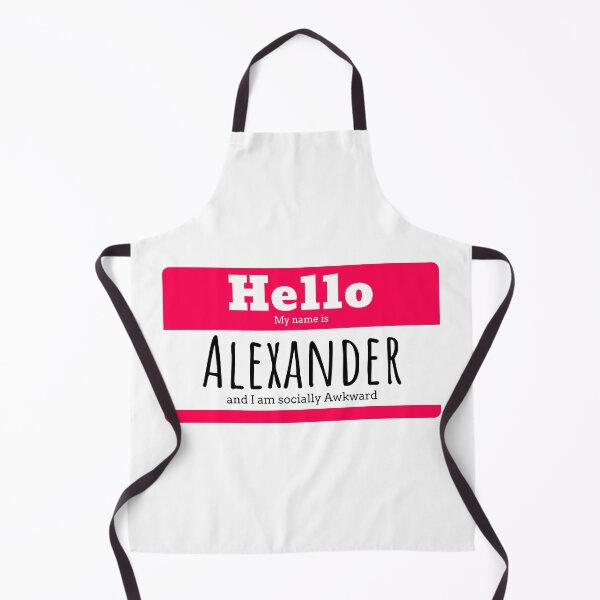 Item preview, Hello I am Alexander and I am socially awkward designed and sold by IcyTees.