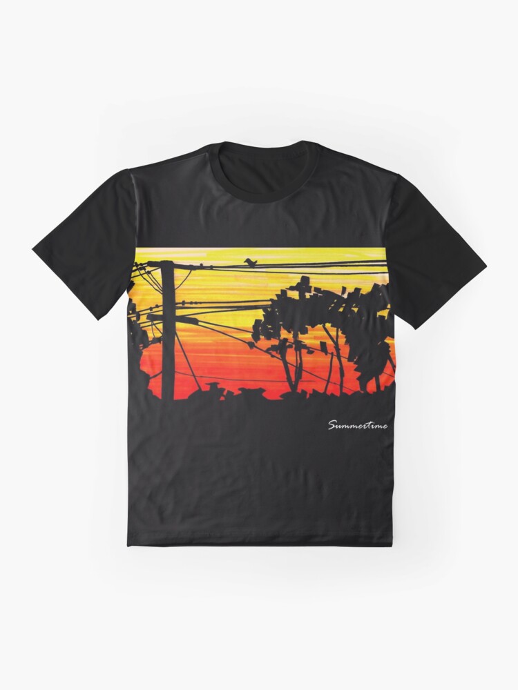 Alternate view of Summertime Graphic T-Shirt