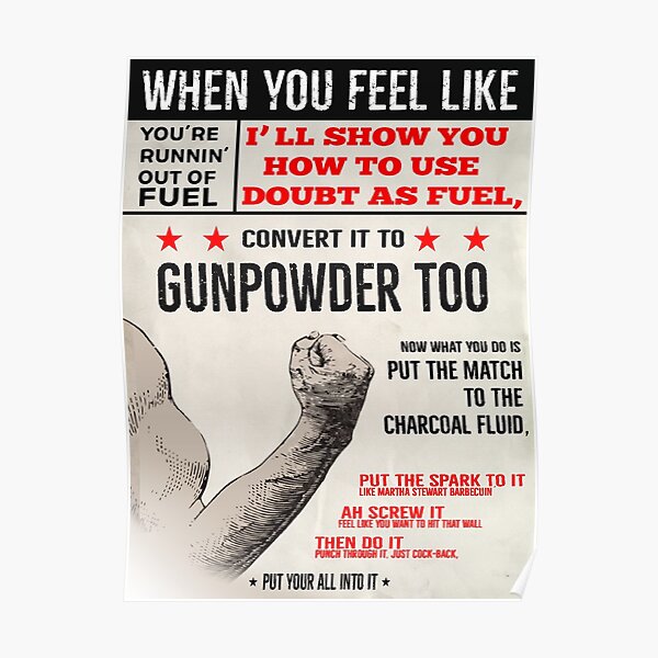 Eminem motivation lyrics Poster