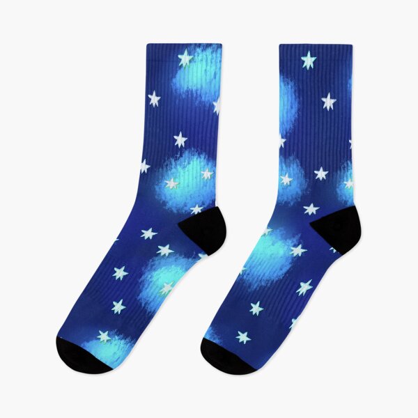Item preview, Blue Clouds and Stars designed and sold by cherubi19.