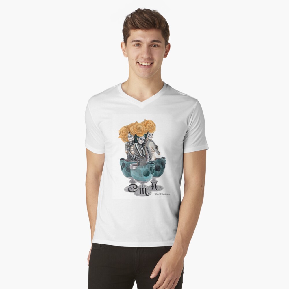 Item preview, V-Neck T-Shirt designed and sold by tarotmuertos.