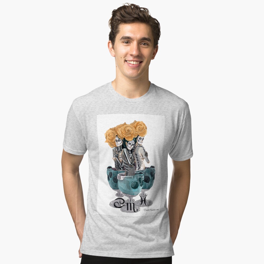 Item preview, Tri-blend T-Shirt designed and sold by tarotmuertos.