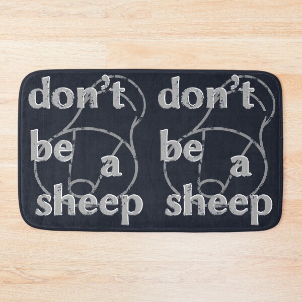 Item preview, don’t be a sheep (on dark) designed and sold by tuzlay.