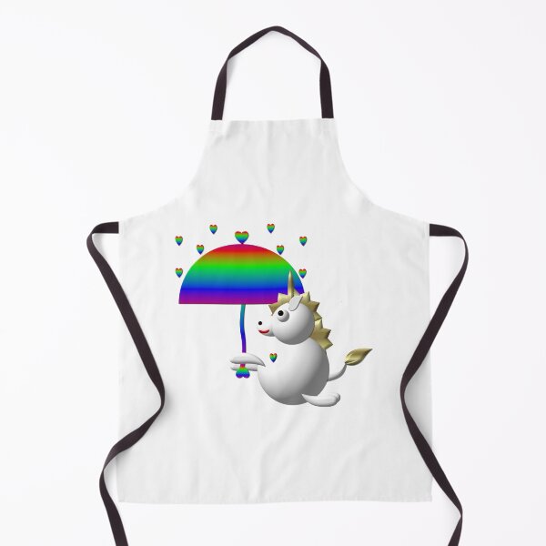 Item preview, Cute unicorn with an umbrella designed and sold by Artist4God.