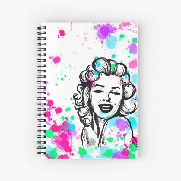 Marilyn 2.0 Spiral Notebook