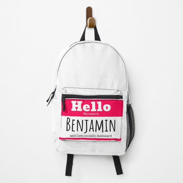Item preview, Hello I am Benjamin and I am socially awkward designed and sold by IcyTees.