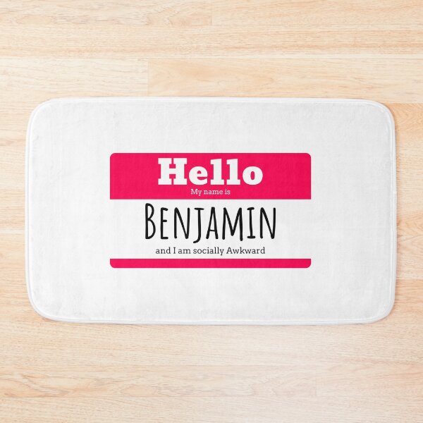 Item preview, Hello I am Benjamin and I am socially awkward designed and sold by IcyTees.