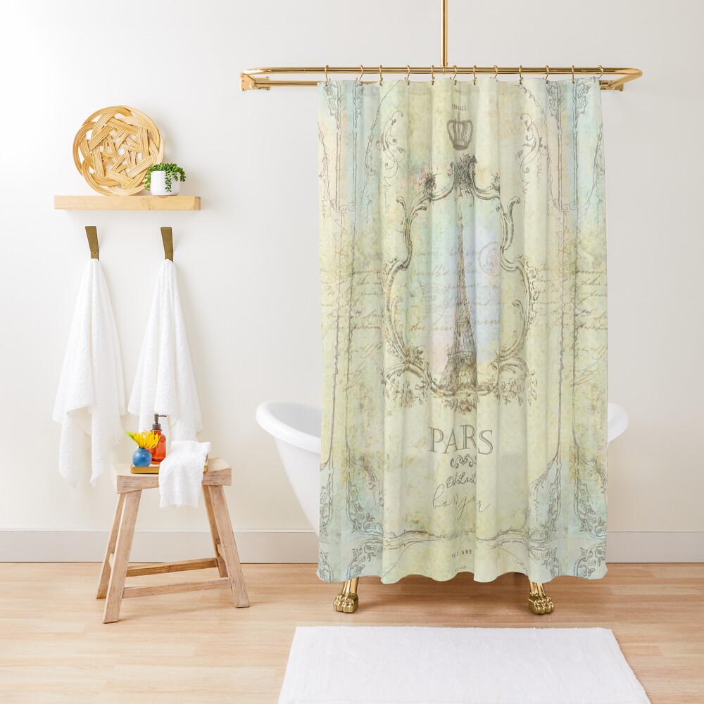 Paris Embrace Shower Curtain