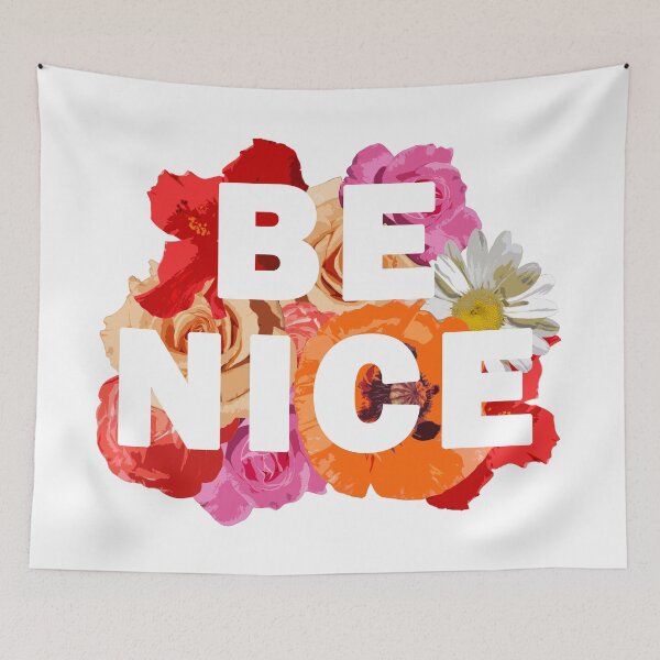 Item preview, Be Nice Floral designed and sold by sarahrinouye.