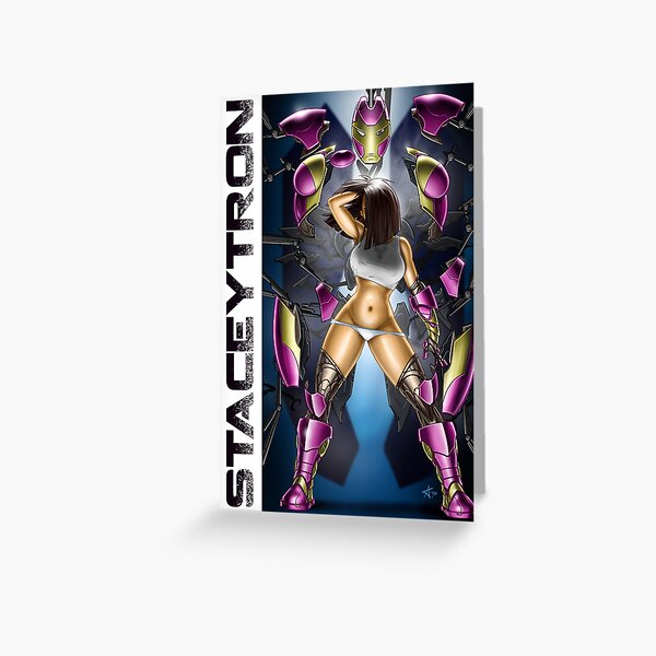 Disrobatron Greeting Card