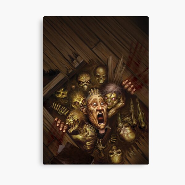 Necrotic Justice Canvas Print