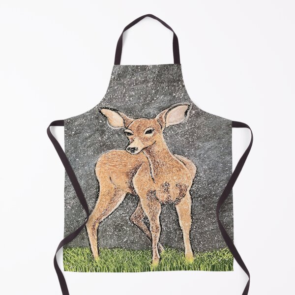 Item preview, Snowfall in Early Spring - Deer designed and sold by Rachael Garcia.