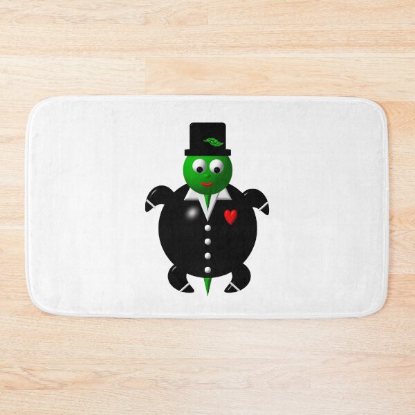 Item preview, Cute turtle wearing a tuxedo designed and sold by Artist4God.