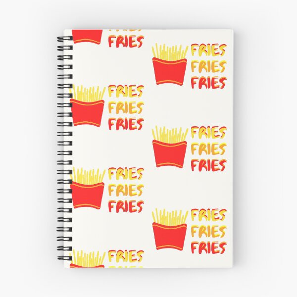 Aperçu de l'œuvre Fries Fries Fries (Pour les amateurs de frites) créée et vendue par EverydayCreate.