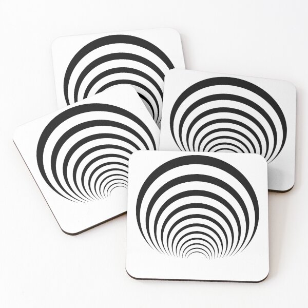 Item preview, 3d Black White Curve designed and sold by basitcv.