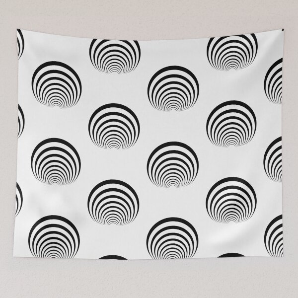 Item preview, 3d Black White Curve designed and sold by basitcv.