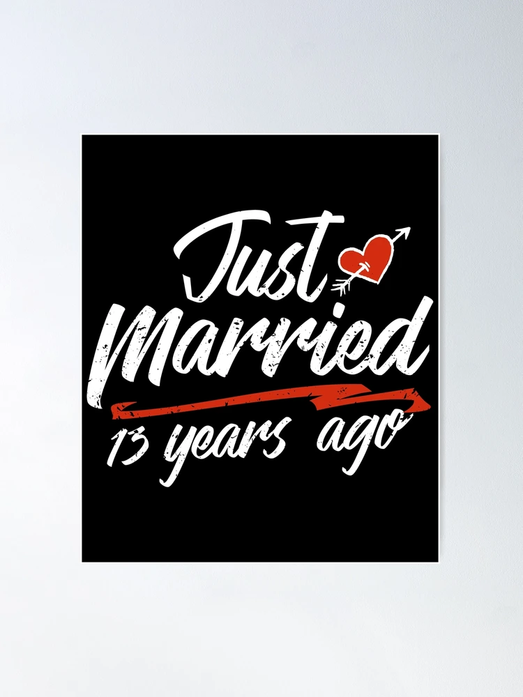 Just Married - Funny bride Gift Poster for Sale by Teenation9