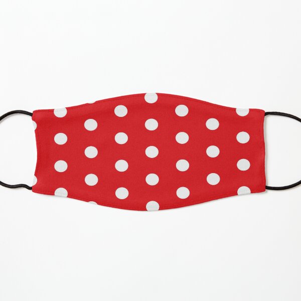 Minnie Red Mouse Kids Masks Redbubble - black and white dot and mickey mouse circle scarf roblox