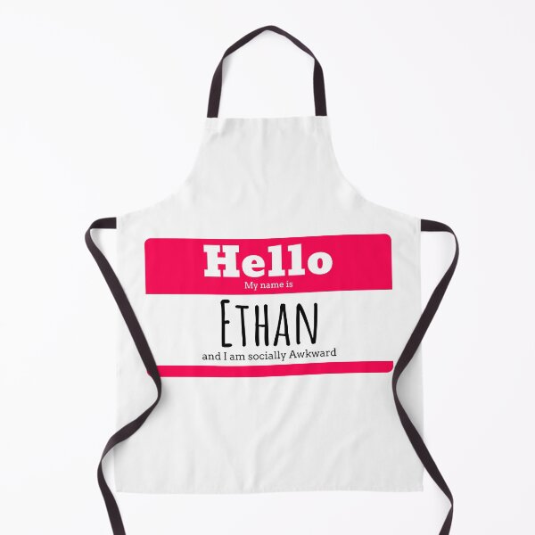 Item preview, Hello I am Ethan and I am socially awkward designed and sold by IcyTees.