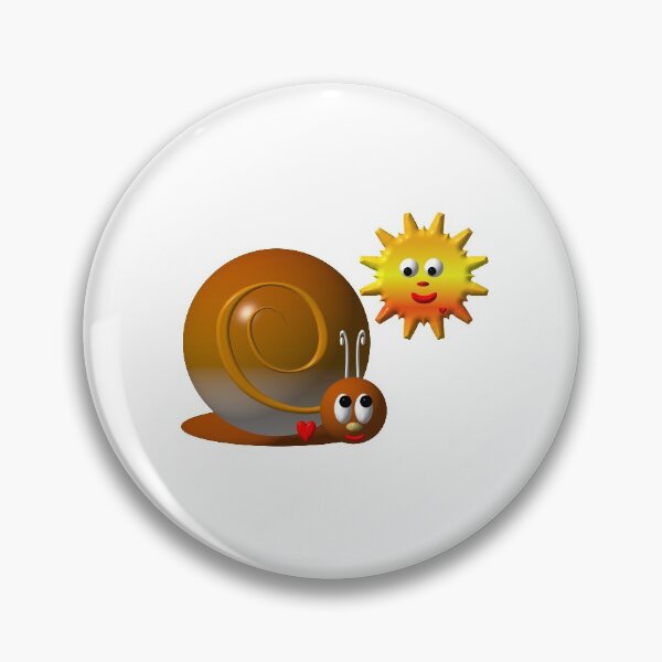 Item preview, Cute snail with a smiling sun designed and sold by Artist4God.