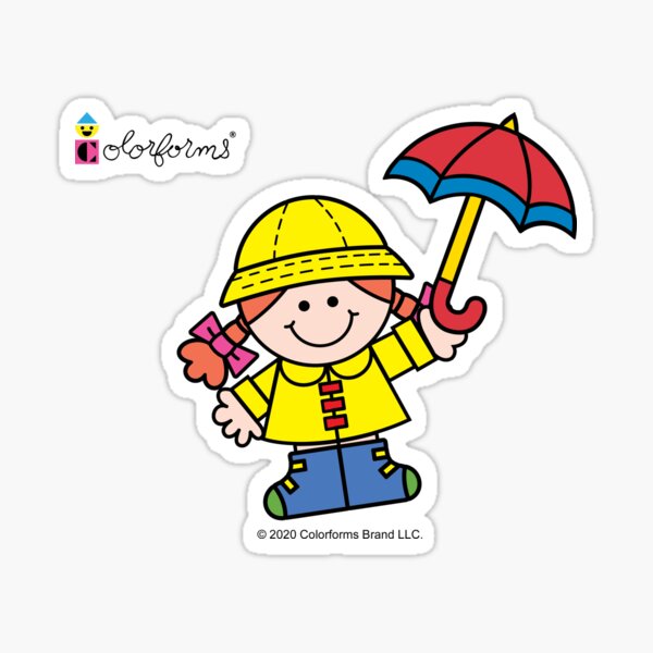 Colorforms Miss Weather Sticker For Sale By Colorformsmerch Redbubble 6622