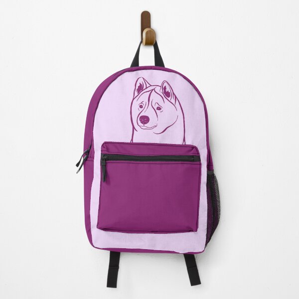 Item preview, American Akita (Lilac and Plum) designed and sold by illucalliart.