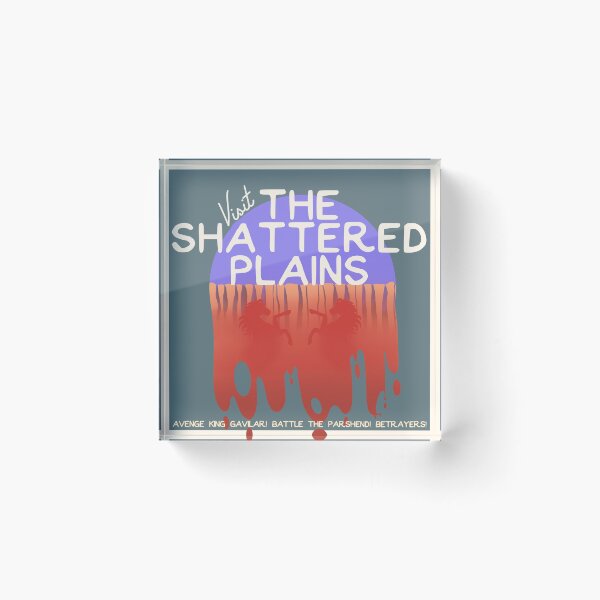 Item preview, Visit the Shattered Plains! designed and sold by nateseag.