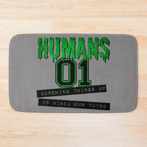 Item preview, Humans Jersey designed and sold by squarebubble.