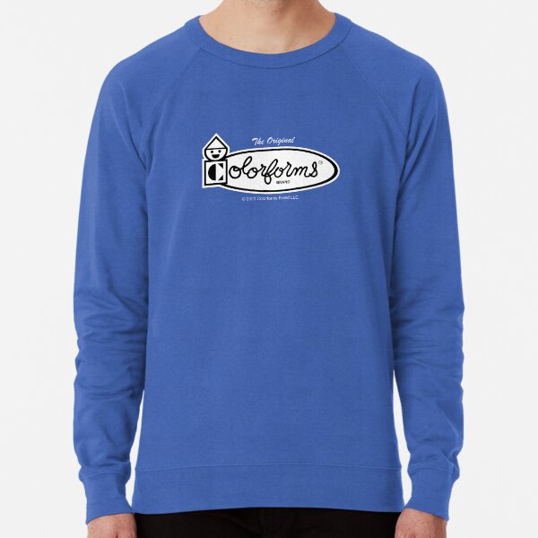 Colorforms Logo (White and Black) Lightweight Sweatshirt