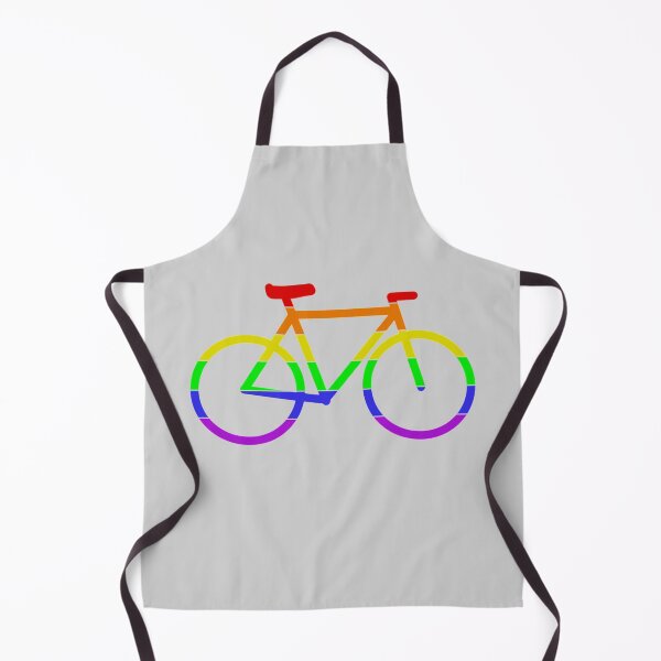 Item preview, Rainbow Pride Bike (Grey Background) - LGBTQ+ designed and sold by Anaquin.
