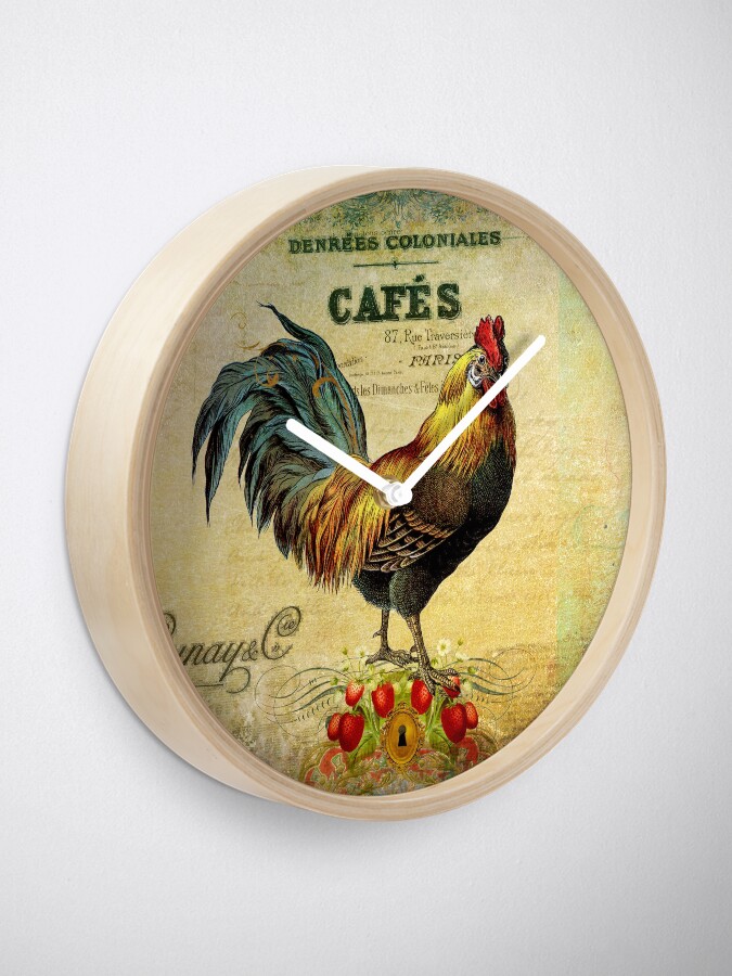 Alternate view of Cafe Rooster Full Clock