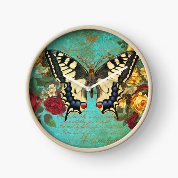 Butterflying High Clock