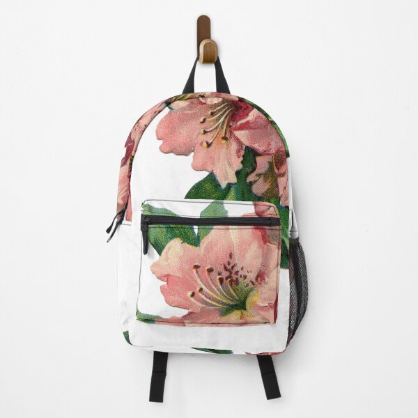 Item preview, Vintage Pink Rhododendron Illustration designed and sold by WhatSerendipity.