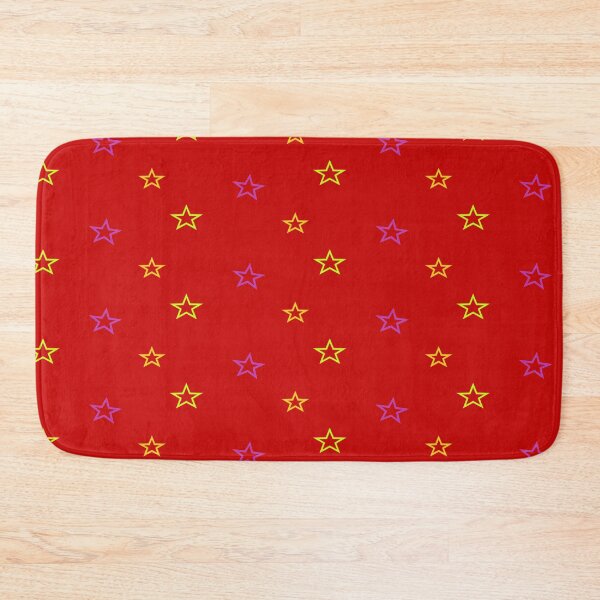 Item preview, lila yellow green  stars red background designed and sold by miaterinka.