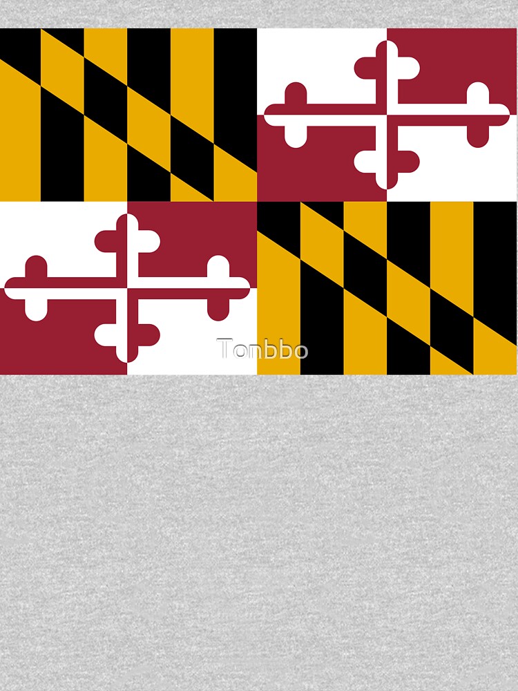 Flag of Maryland Flag of Maryland Graphic T-Shirt Dress | Redbubble