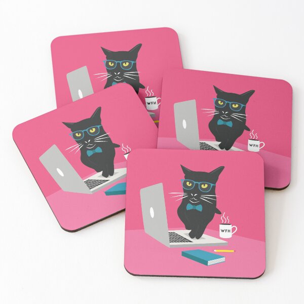 Item preview, Work From Home Cat  designed and sold by alancreative.