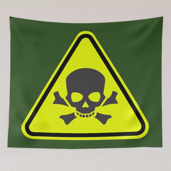 Item preview, Warning: Poison skull! designed and sold by CitizenAwear.
