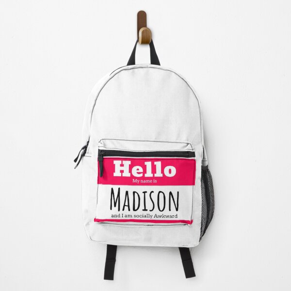 Item preview, Hello I am Madison and I am socially awkward designed and sold by IcyTees.