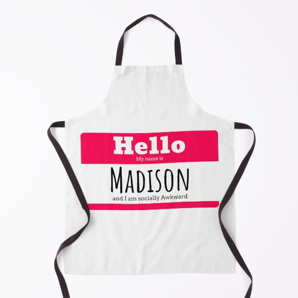 Item preview, Hello I am Madison and I am socially awkward designed and sold by IcyTees.