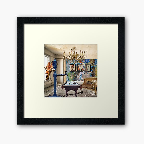 Pool Room Framed Art Print