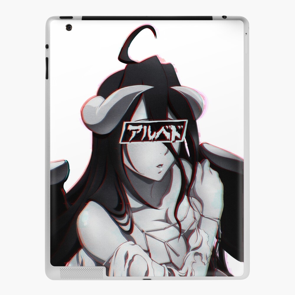 Overlord Albedo Waifu アルベド Ipad Case Skin By Waifu Dope Redbubble