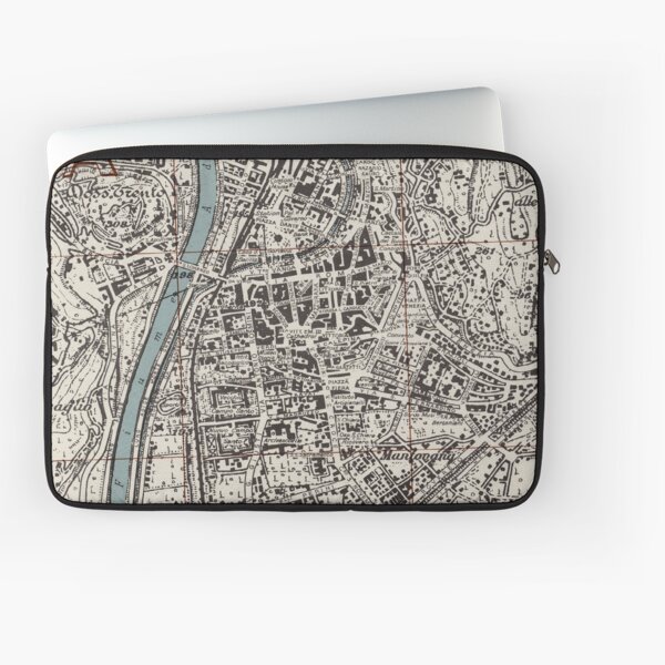 Item preview, Vintage Map of Trento Italy (1943) designed and sold by BravuraMedia.