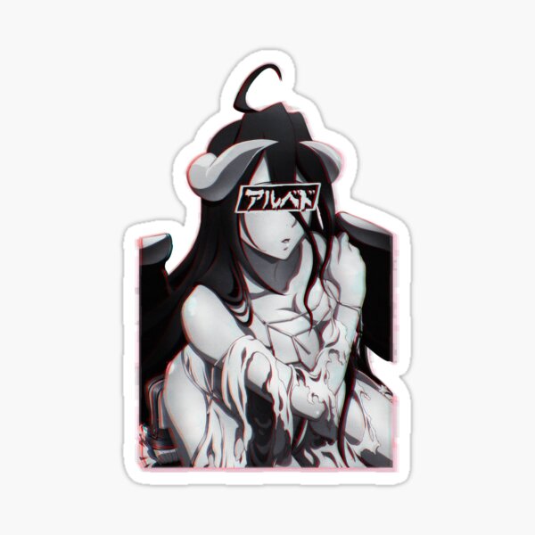 Overlord Albedo Waifu ア ル ベ ド Sticker