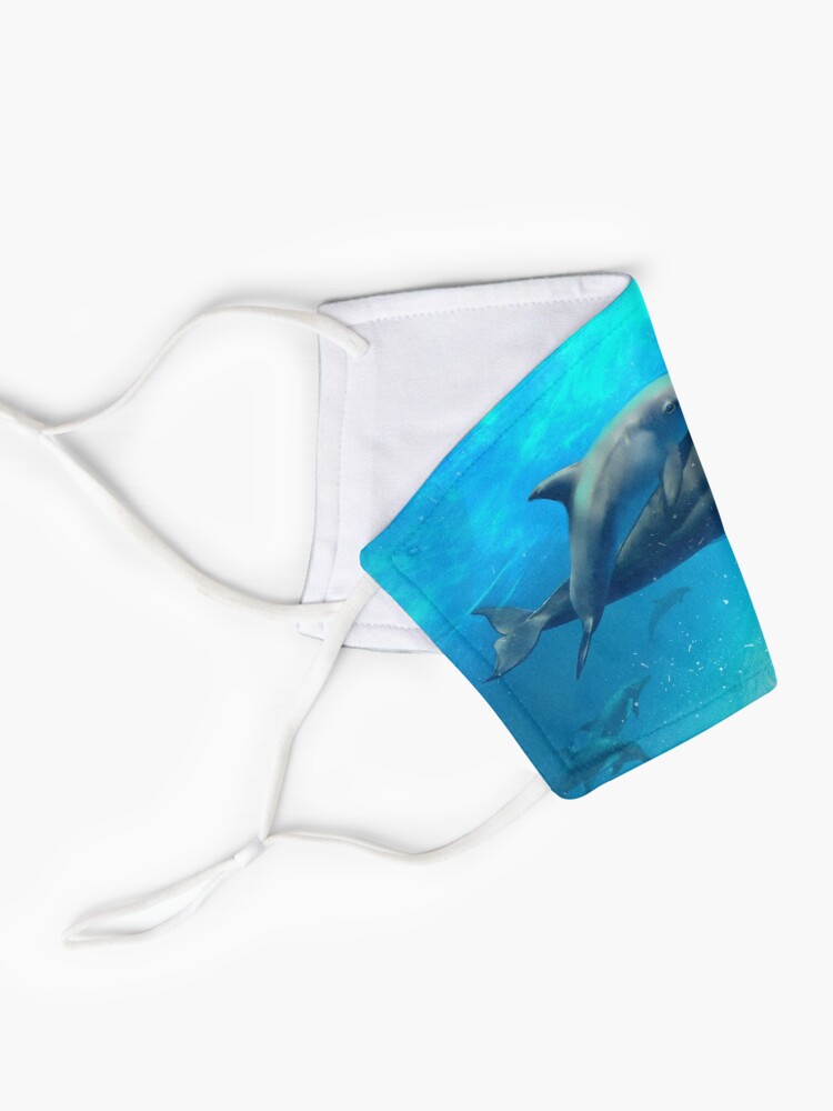 Alternate view of Dolphin Family Outing Mask