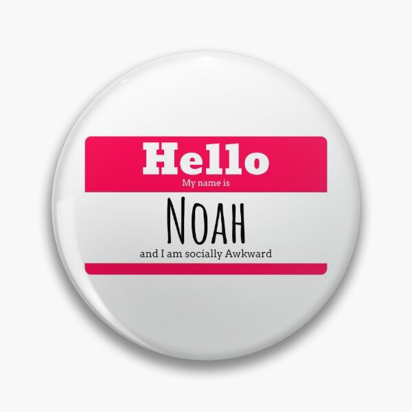 Item preview, Hello I am Noah and I am socially awkward designed and sold by IcyTees.